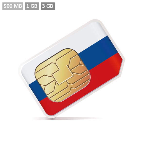 Russland Prepaid SIM-Karte
